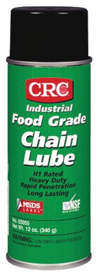 Food Grade Chain Lube, 16 oz Aerosol Can 125-03055