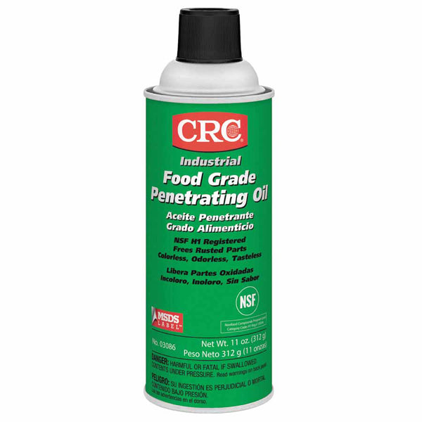 Food Grade Penetrating Oil, 11 oz, Aerosol Can 125-03086