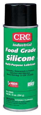 Food Grade Silicone Lubricant, 10 oz Aerosol Can 125-03040