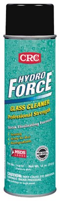 HydroForce Glass Cleaners Professional Strength, 18 oz Aerosol Can 125-14412