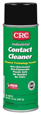 Industrial Contact Cleaner, 16 oz, Aerosol Can, Odorless 125-03070