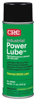Power Lube High-Performance Lubricants with PTFE, 11 oz Aerosol Can 125-03045