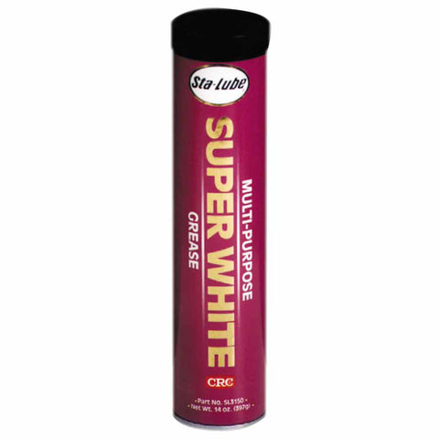 Super WhiteMulti-Purpose Grease, 14 oz Cartridge 125-SL3150