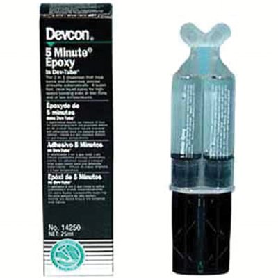 5 Minute Epoxy, 15 oz, Dual Cartridge, Colorless to Light Yellow 230-14200