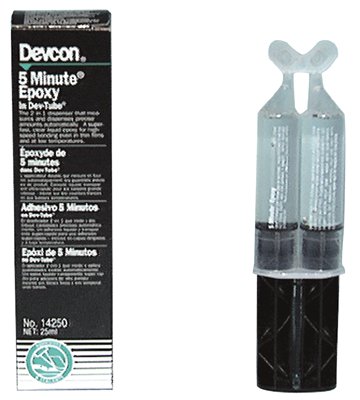 5 Minute Epoxy, 25 mL, Dev-Tube, Colorless to Light Yellow 230-14250