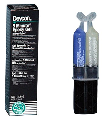 5 Minute Epoxy Gel, 25 mL, Dev-Tube, Amber/Opaque 230-14240