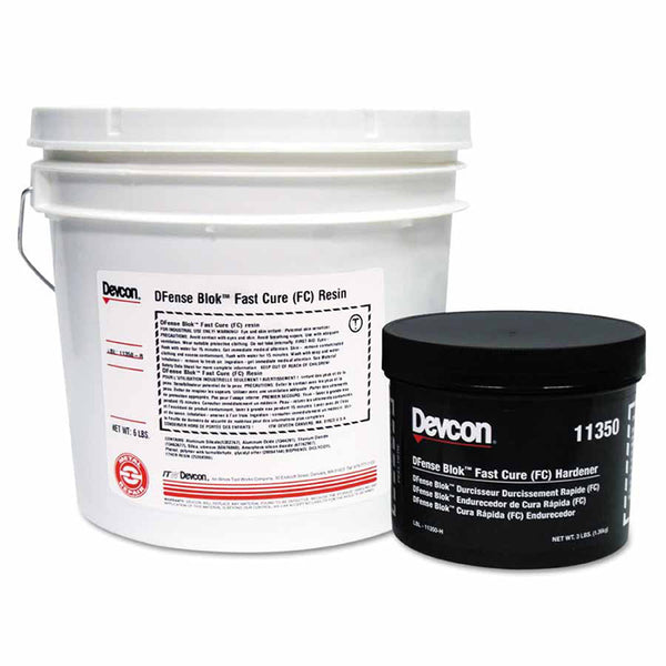 DFense Blok Fast Cure, 9 lb Tub, Gray 230-11350