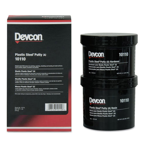 Plastic Steel Putty (A) Kit, 1 lb 230-10110