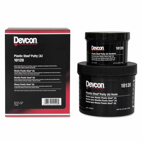 Plastic Steel Putty (A) Kit, 4 lb 230-10120