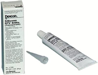 Silite Silicone RTV, 3 oz, Tube, Clear 230-17100