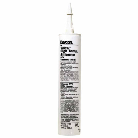 Silite Silicone RTV, 10.3 oz, Cartridge, Clear 230-17150