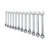 12 Piece Reversible Ratcheting Wrench Set, SAE, 1/4 in to 7/8 in 115-DWMT19232