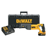 20V MAX* Lithium Ion Reciprocating Saw Kit, 5 Ah Lithium-Ion, 1-1/8 in Stroke L 115-DCS380P1