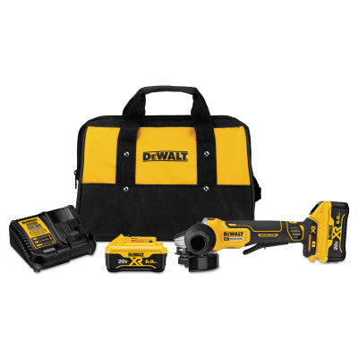 20V MAX* XR Brushless Small Angle Grinder Kits with Kickback Brakes, 4-1/2 in, 9000 RPM, Trigger 115-DCG413R2