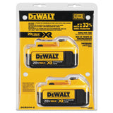 MAX* XR Battery, Lithium-Ion, 4 Ah, 20V, 2-Pack 115-DCB204-2