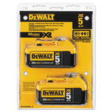 MAX* XR Battery, Lithium-Ion, 5 Ah, 20V, 2-PacK 115-DCB205-2
