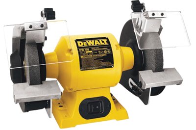 Bench Grinder, 8 in, 3/4 hp, Phase 1, 3600 RPM 115-DW758