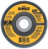 XP Ext Perf Flap Disc, 4-1/2 in, 40 Grit, 7/8 in Arbor, 13,300 RPM, T27 115-DW8250