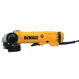 High Performance Angle Grinder with E-Clutch, 5 in dia, 11,000 RPM, Paddle 115-DWE43114
