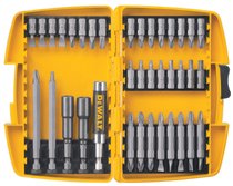 Tough Case Screwdriving Sets, 37 Piece, Philips, Square Recess, slotted, and double-ended Bits 115-DW2163