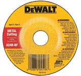 Type 27 Depressed Center Wheels, 5 in, A24R Grit, Aluminum Oxide, 3/32 in Thick 115-DW8753
