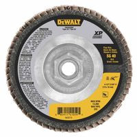 XP Ceramic Flap Disc, 4-1/2 in, 40 Grit, 5/8 in - 11 Arbor, 13300 RPM, Type 29 115-DWA8280H