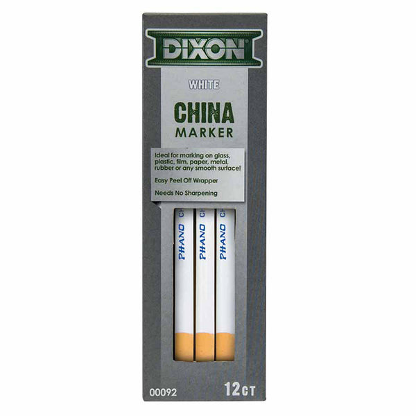 Phano China Markers, White 464-00092
