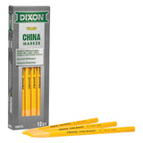 Phano China Marker, Yellow, 1/2 in Tip, Peel-Away Wrapper 464-00073