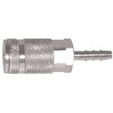Air Chief Industrial Semi-Auto Coupler Standard Hose Barbs, 1/4 x 1/4 238-DC2042