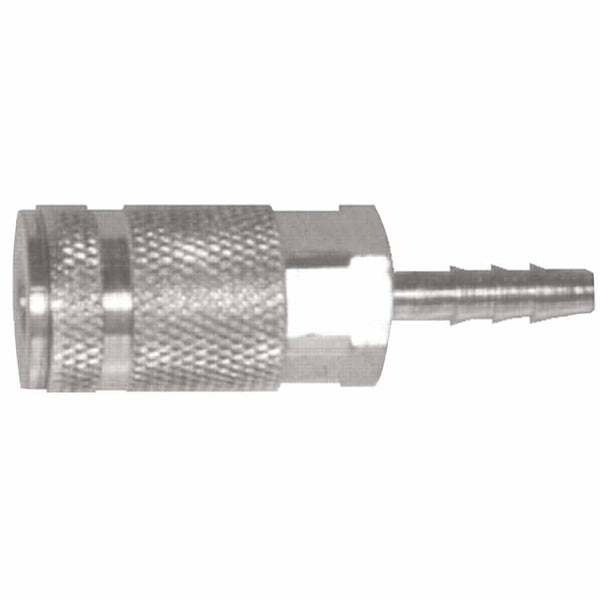 Air Chief Industrial Semi-Auto Coupler Standard Hose Barbs, 1/4 x 1/4 238-DC2042