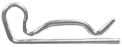 Air King Steel Safety Clip, Standard, 0.080 in dia, 1-3/4 in L 238-AC1