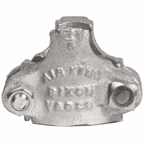 Air King Clamps, 1 1/8 in-1 5/16 in Hose OD, Malleable Iron 238-A9