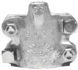 Boss Clamps, 1/2" Hose ID, 13/16"-15/16" Hose OD, Malleable Iron 238-DD