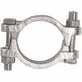 Double Bolt Hose Clamps, 2 1/2"-2 3/4" Hose OD, Malleable Iron, 25/Bx 238-DL275
