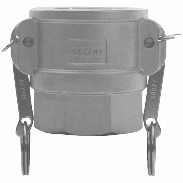 Global Type D Couplers, 1 in (NPT), Female, 334 Stainless Steel 238-G100-D-SS