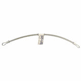 King Cable Safety Cable, for 1/2 in to 2 in Hose-to-Hose, 3/16 in dia x 28 in L Cable 238-WB3