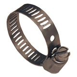 MAH Series Miniature Worm Gear Clamps,7/16-25/32" Hose OD, Stnls Steel 300,10/Bx 238-MAH6