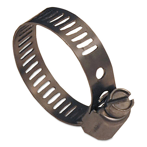 MAH Series Miniature Worm Gear Clamps,7/16-25/32" Hose OD, Stnls Steel 300,10/Bx 238-MAH6
