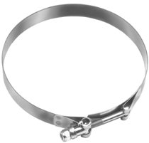 T-Bolt Hose Clamps, 1 7/8"-2 1/16" Hose OD, Stainless Steel 300, 25/Bx 238-TBC200