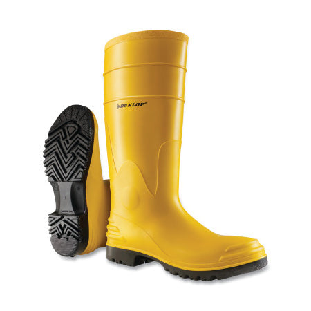 Dielectric II Steel Toe Electrical Hazard Boots, Men's 12, PVC, Yellow/Black 868-8872200.12