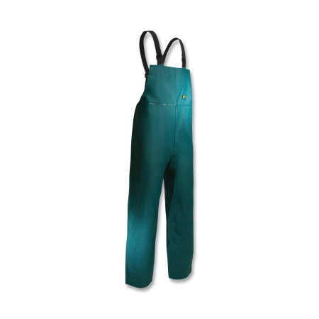 Sanitex Bib Overalls, PVC, Green, Large 868-7125000.LG