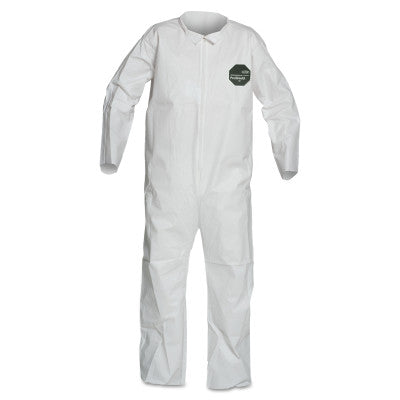 ProShield 50 Collared Coveralls with Open Wrists/Ankles, White, Large 251-NB120SWHLG002500