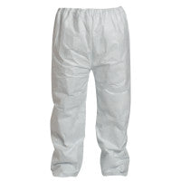Tyvek Pants with Elastic Waist, Open Ankles, 3X-Large 251-TY350S-3XL