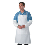 Tyvek 400 Sleeves, 18 in Long, Serged Closure, White 251-TY500S