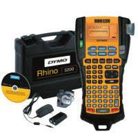 Rhino 5200 Advanced Labeling Tool, Kit, Black/Yellow 784-1756589