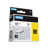 Heat Shrink Tube, 1/2 in x 5 ft, Yellow, Black Text 784-18056