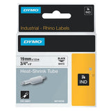 Heat Shrink Tube, 3/4 in x 5 ft, Black on White 784-18057