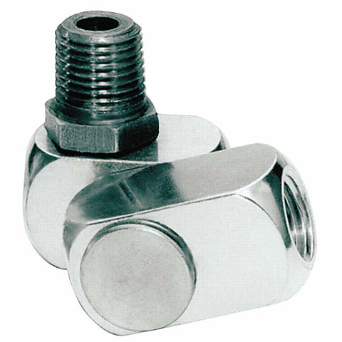 Dynaswivel NPT Air Line Connectors, 1/4 in (NPT) F, Aluminum 415-95460