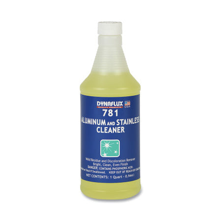 781 Aluminum and Stainless Steel Cleaner, 1 Quart, Bottle, Mild Scent 368-DF781-12X1