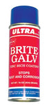 Ultra Brand Bright Zinc Galvanizing, 16 oz Aerosol Can 368-DF305-16